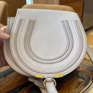 Chloe light pink Leather Crossbody Bag